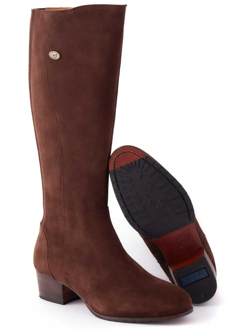 Dubarry Downpatrick Heeled Boot Cigar-1